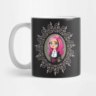 Gothic doll crying Mug